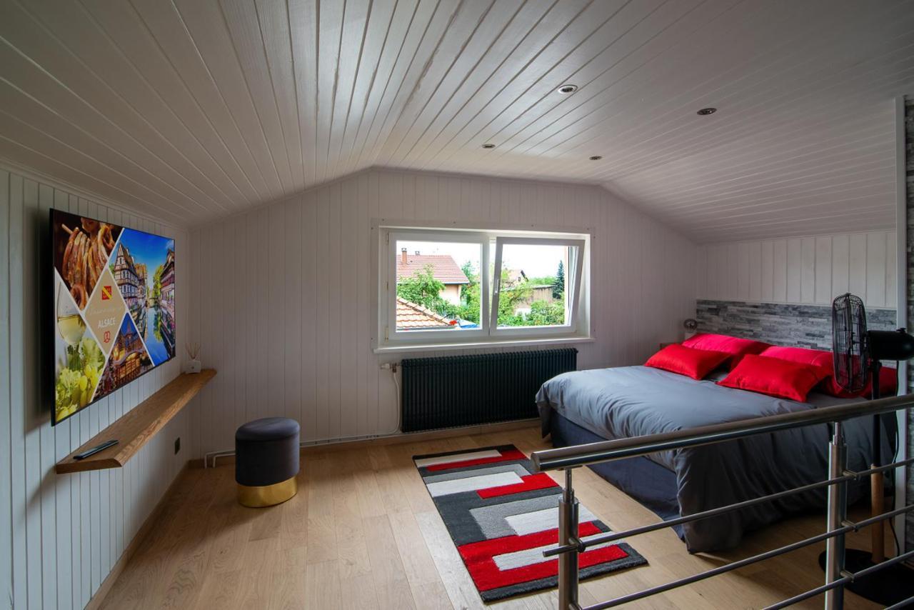 Gite Au Coeur De L'Alsace Maison Gatsby Staffelfelden Exterior foto