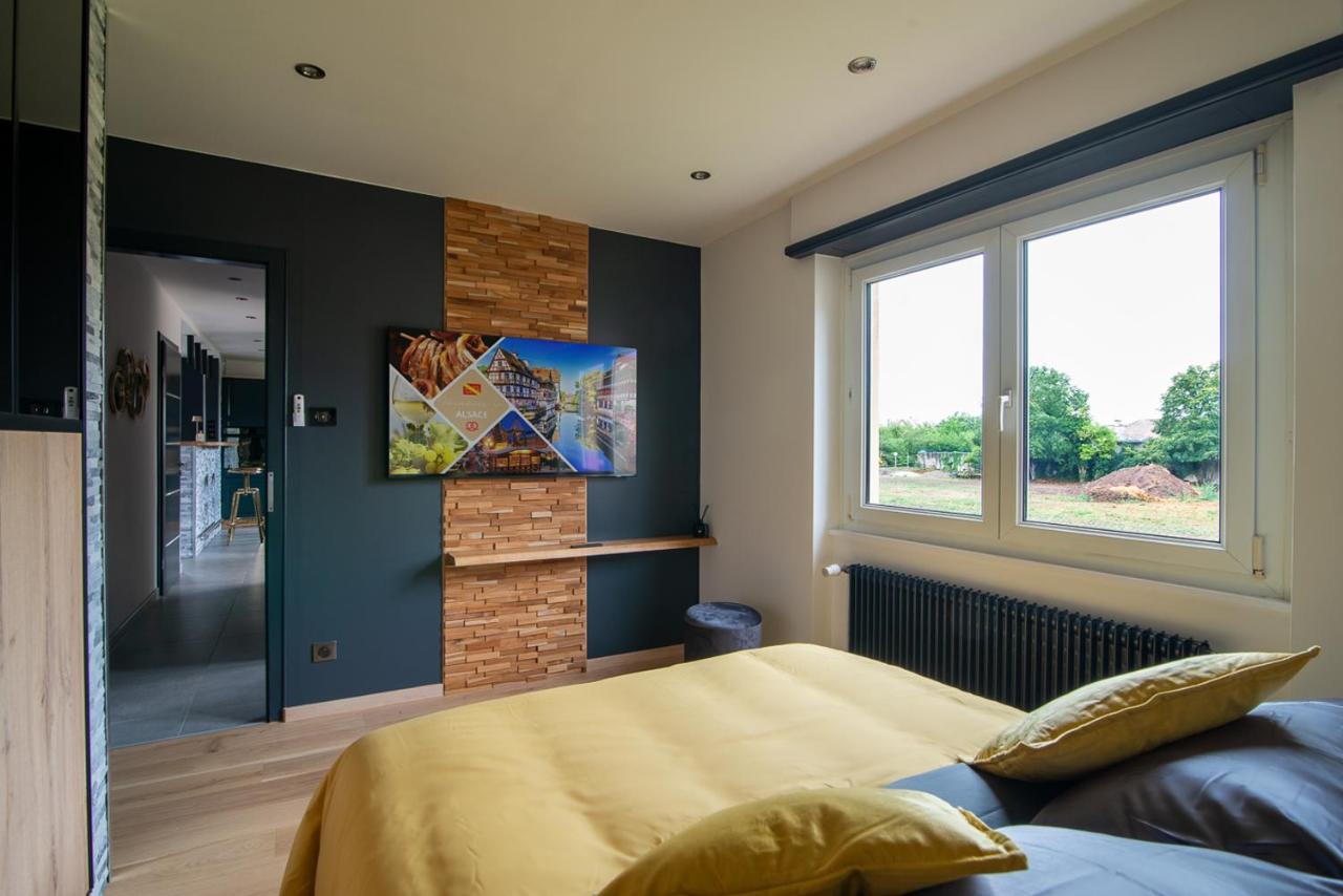 Gite Au Coeur De L'Alsace Maison Gatsby Staffelfelden Exterior foto