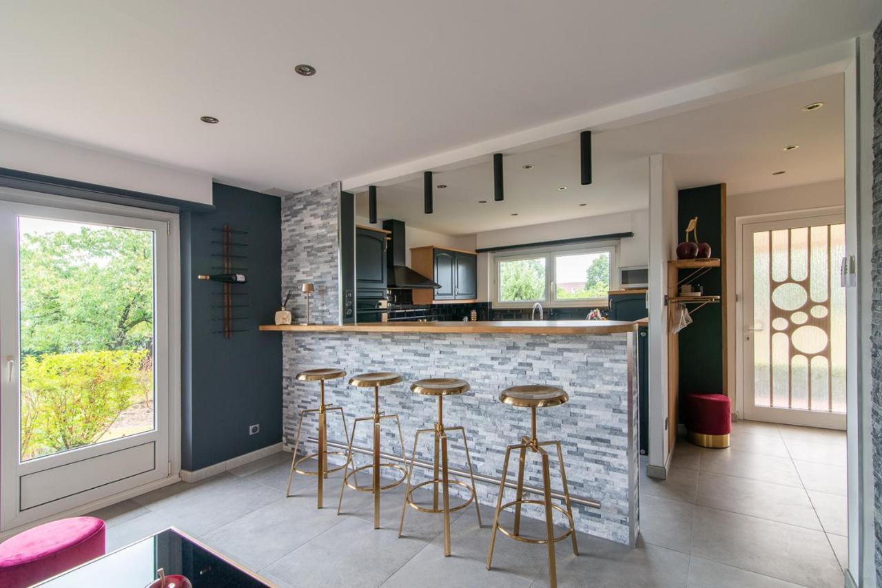 Gite Au Coeur De L'Alsace Maison Gatsby Staffelfelden Exterior foto