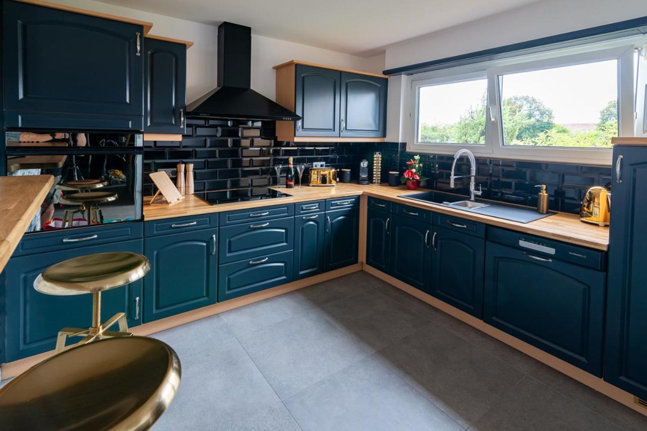 Gite Au Coeur De L'Alsace Maison Gatsby Staffelfelden Exterior foto
